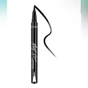 KleanColor Magic Hour Waterproof Black Eyeliner Pen | Felt-Tip | Long-Lasting